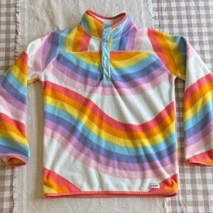 Burton Multicolor Striped kids fleece